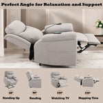 Chriki Power Recliner with Lift and Heating and Massage detail image 6