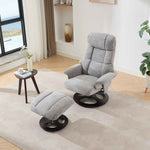 Ergonomic Recliner Chair with Ottoman - 360° Swivel Massage Lounge detail image 48