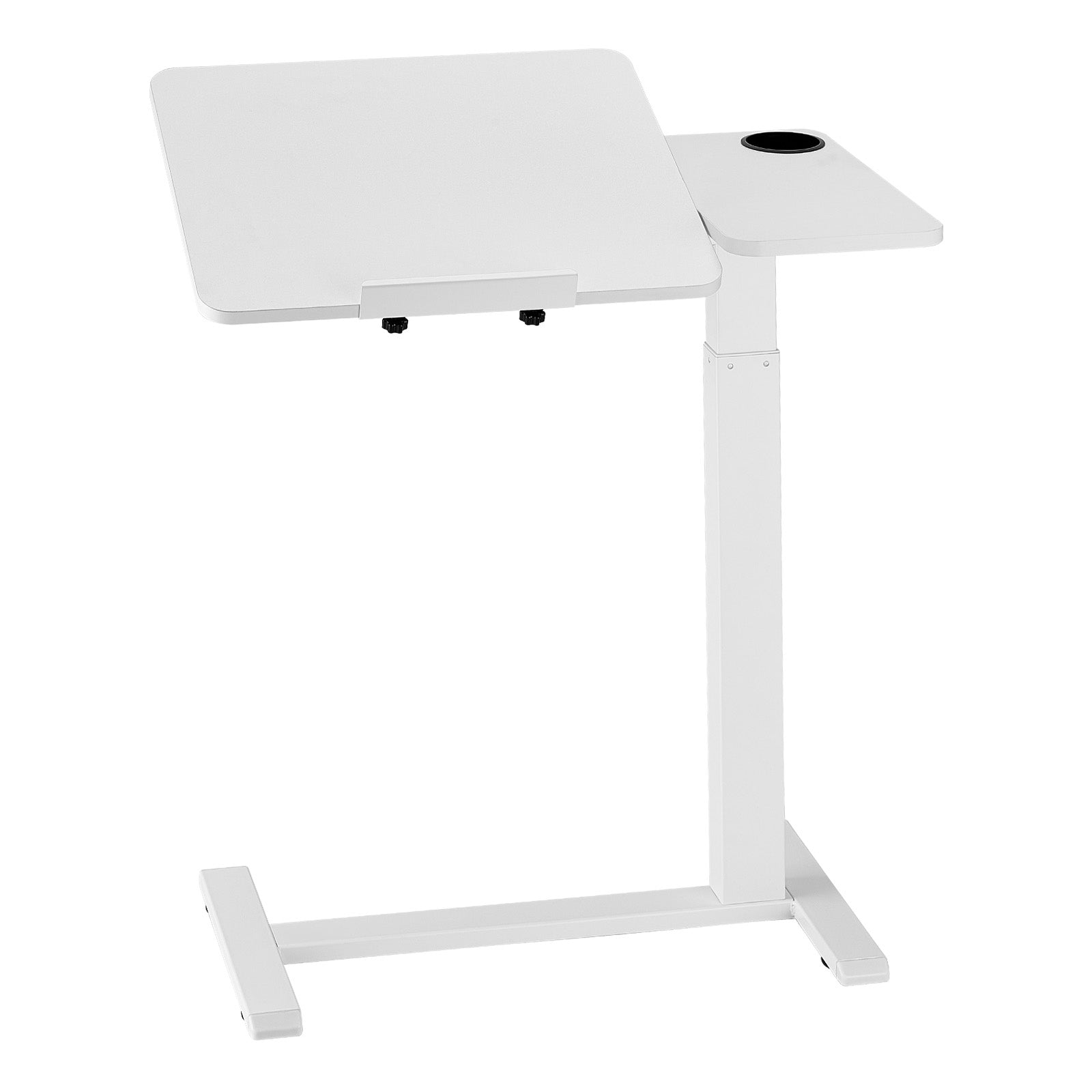 VEVOR Height Adjustable Rolling Overbed Laptop Desk mobile laptop workstation