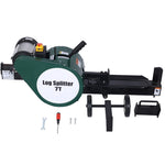 7-Ton Portable Electric Horizontal Log Splitter for workshop, garage, storage, or utility use