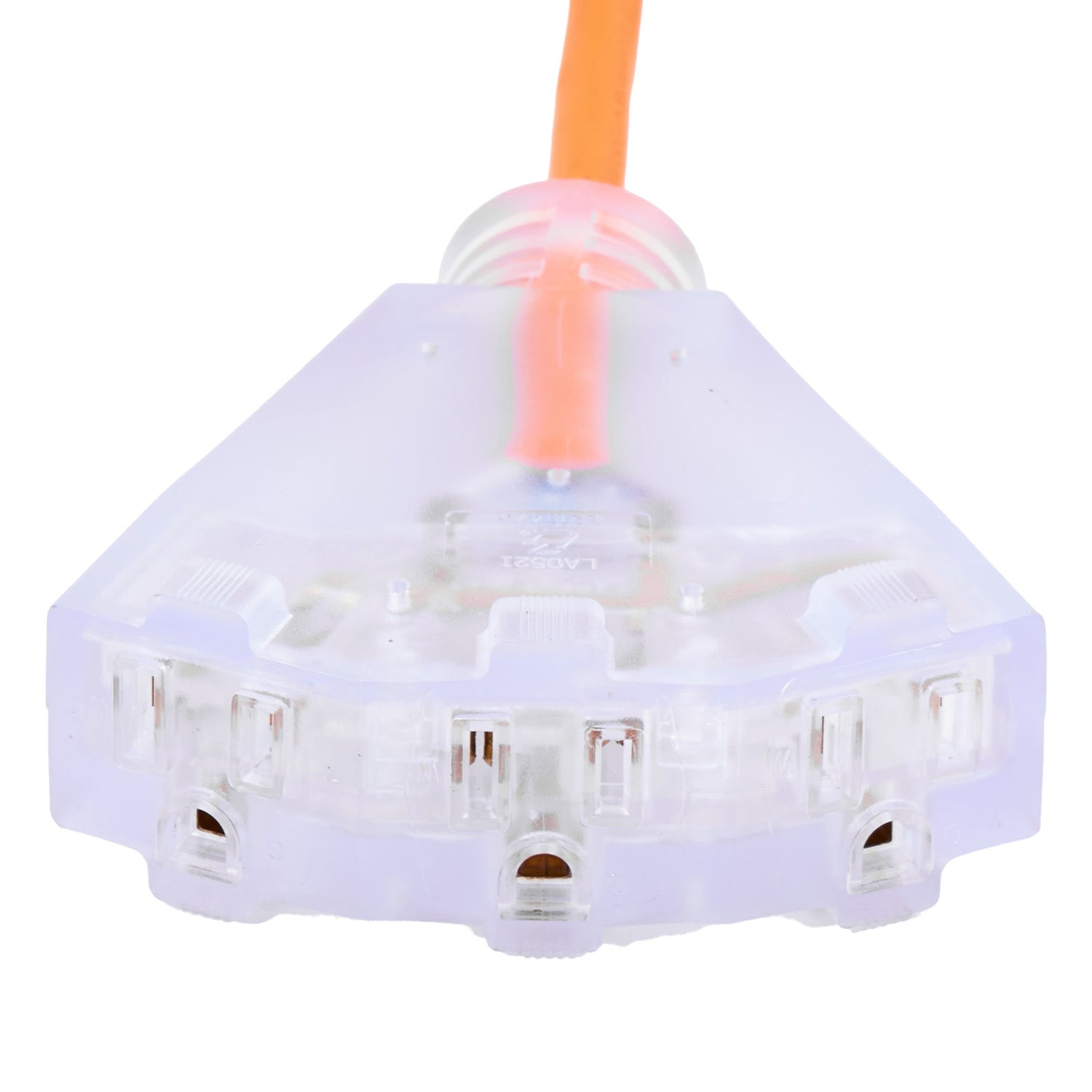 Retractable Heavy-Duty Extension Cord Reel with Triple-Tap Outlet for workshop, garage, storage, or utility use
