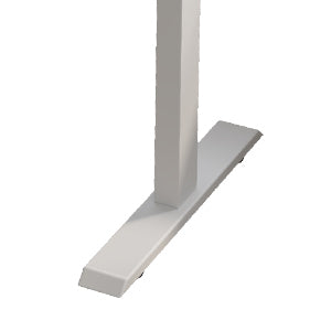 63" x 30" Electric Standing Desk with Splice Board workspace desk setup