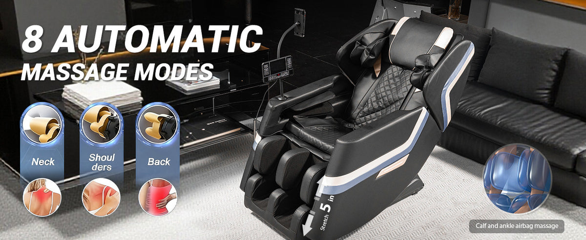 Zero Gravity Massage Recliner with Full-Body Air Pressure detail image 24