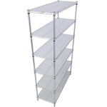 6-Tier NSF Wire Shelving Unit, 6000 lb Capacity for workshop, garage, storage, or utility use