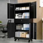 Metal Storage Cabinet with Drawer for workshop, garage, storage, or utility use