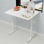 Height Adjustable Study Desk for Home Office workspace desk setup