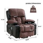 Power Lift Massage Recliner with Heat and Vibration detail image 20