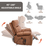 Dual-Motor Power Lift Recliner with Heat & Massage, 350 lb Capacity detail image 154