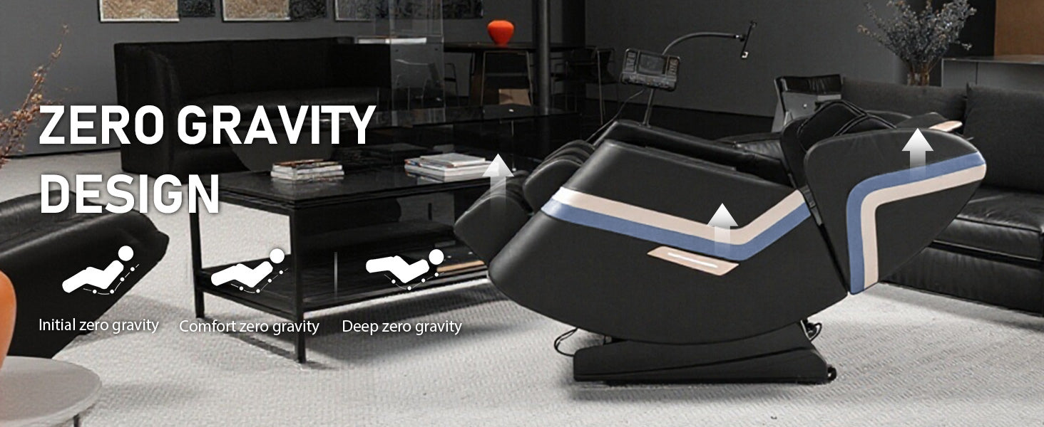 Zero Gravity Massage Recliner with Full-Body Air Pressure detail image 28