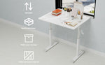 Height Adjustable Study Desk for Home Office workspace desk setup