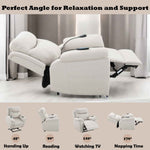 Chriki Power Recliner with Lift and Heating and Massage detail image 19