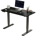 55" x 24" Electric Standing Desk workspace desk setup
