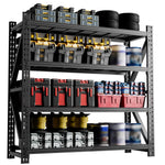 Heavy-Duty Adjustable Garage Shelving for Warehouse Storage for workshop, garage, storage, or utility use