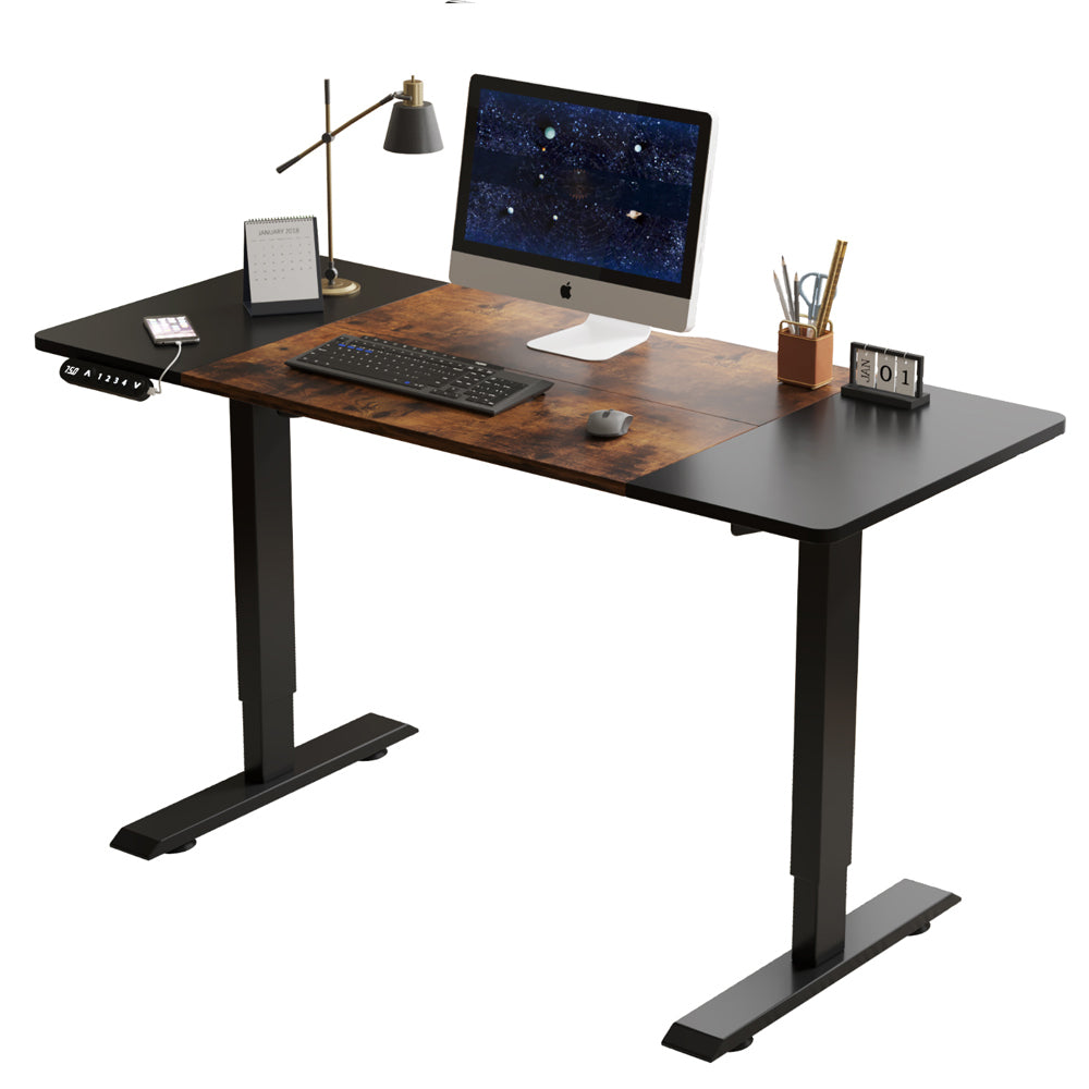55" x 24" Electric Standing Desk workspace desk setup