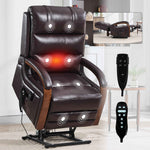Dual-Motor Leather-Air Power Lift Recliner product image