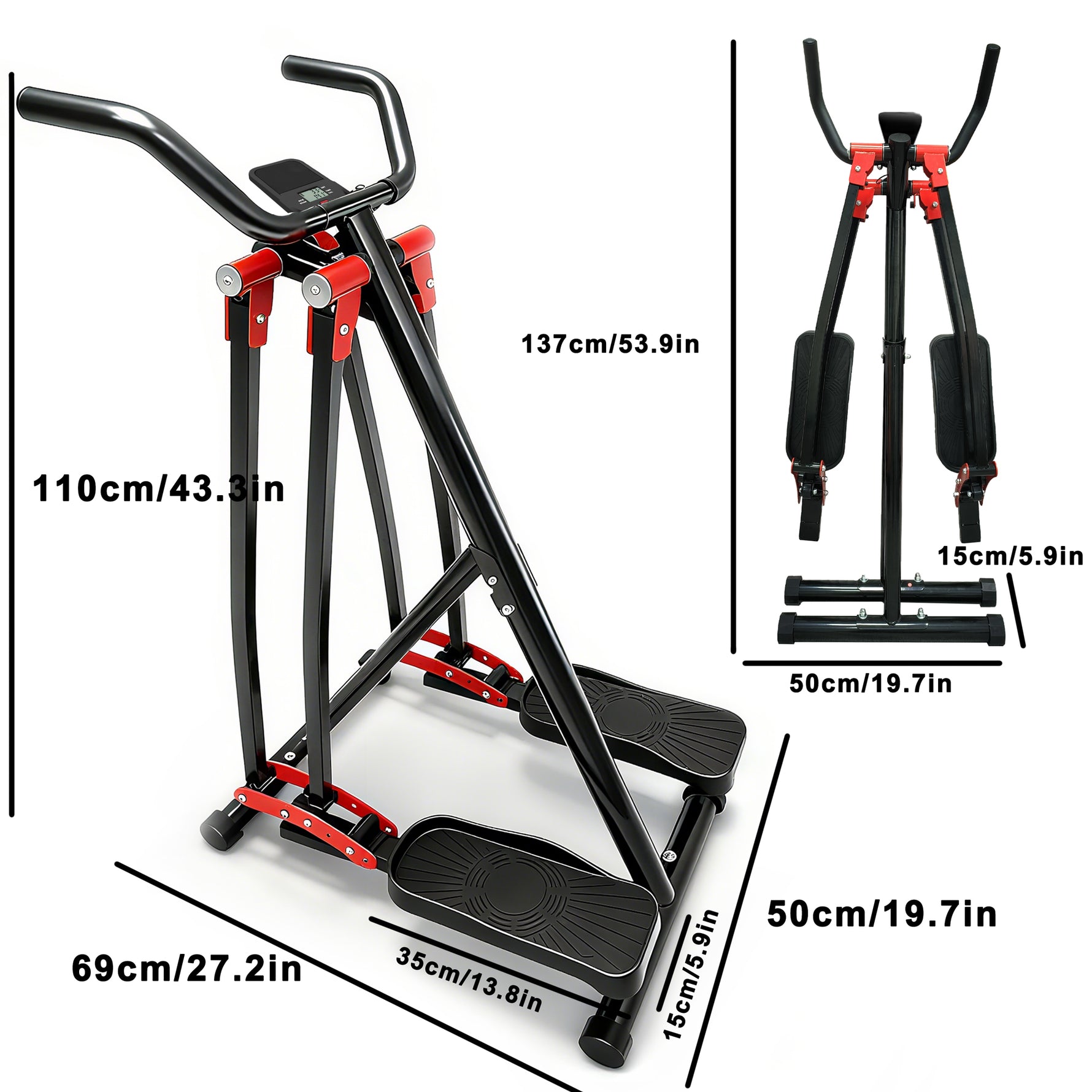 Foldable Air Walk Elliptical Cross Trainer detail image 29