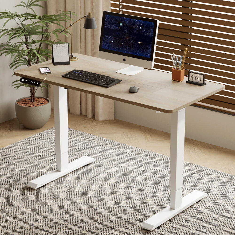 48" x 24" Electric Standing Desk workspace desk setup