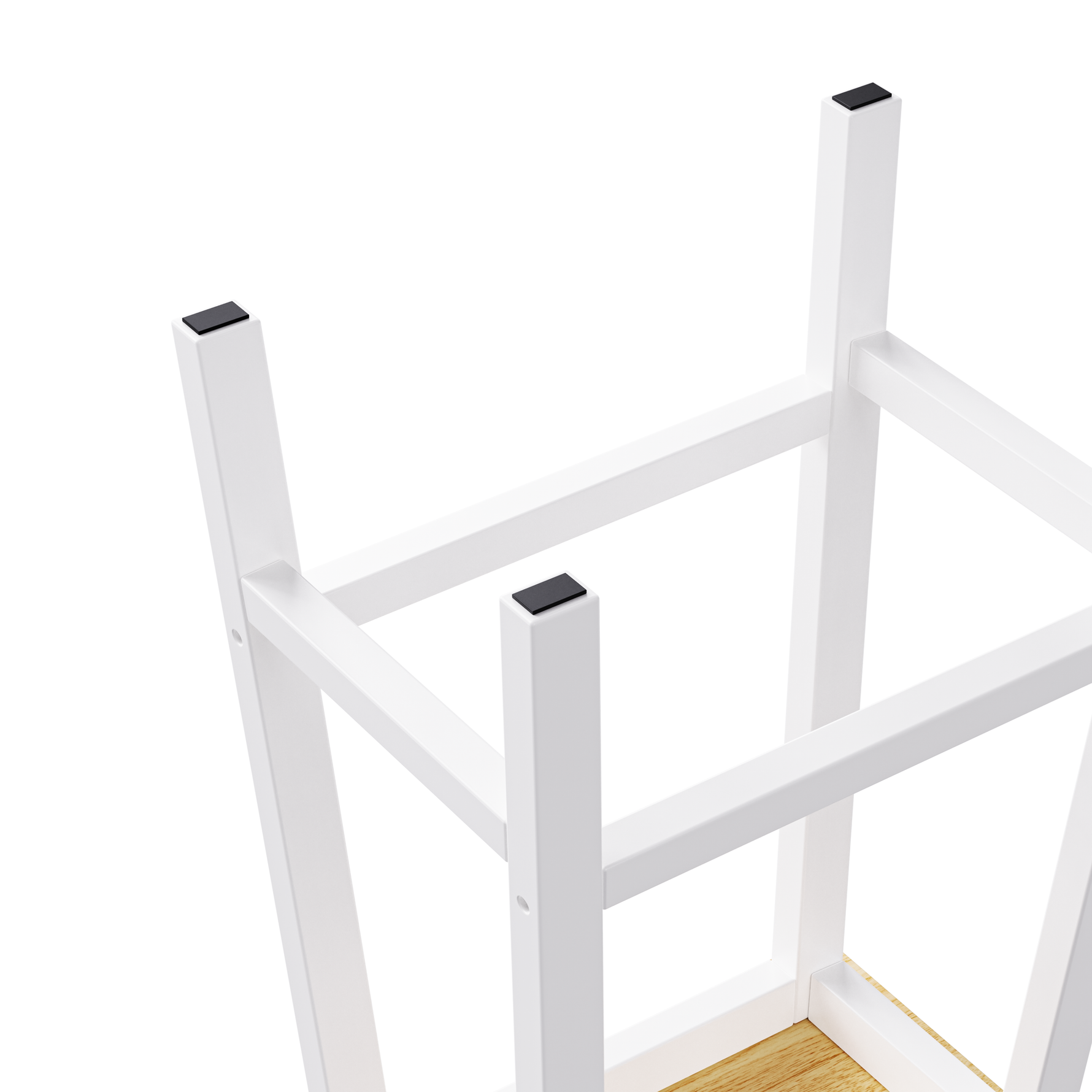 53 in. Farmhouse Kitchen Island with Power Outlet & Stools product view 42
