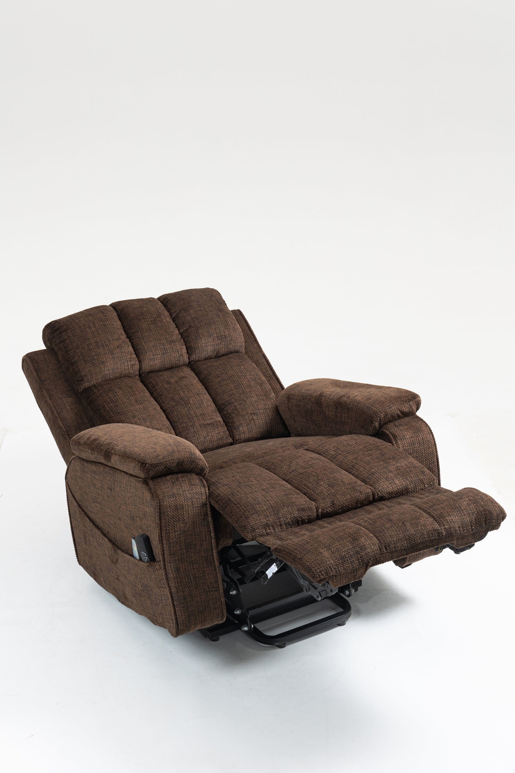 Oversized Lay Flat Recliner with Heat and Massage, Extended Footrest, Cup Holderr detail image 15