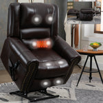 Large Dual-Motor Power Lift Heat & Massage Recliner detail image 114