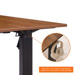 48" x 24" Electric Standing Desk workspace desk setup