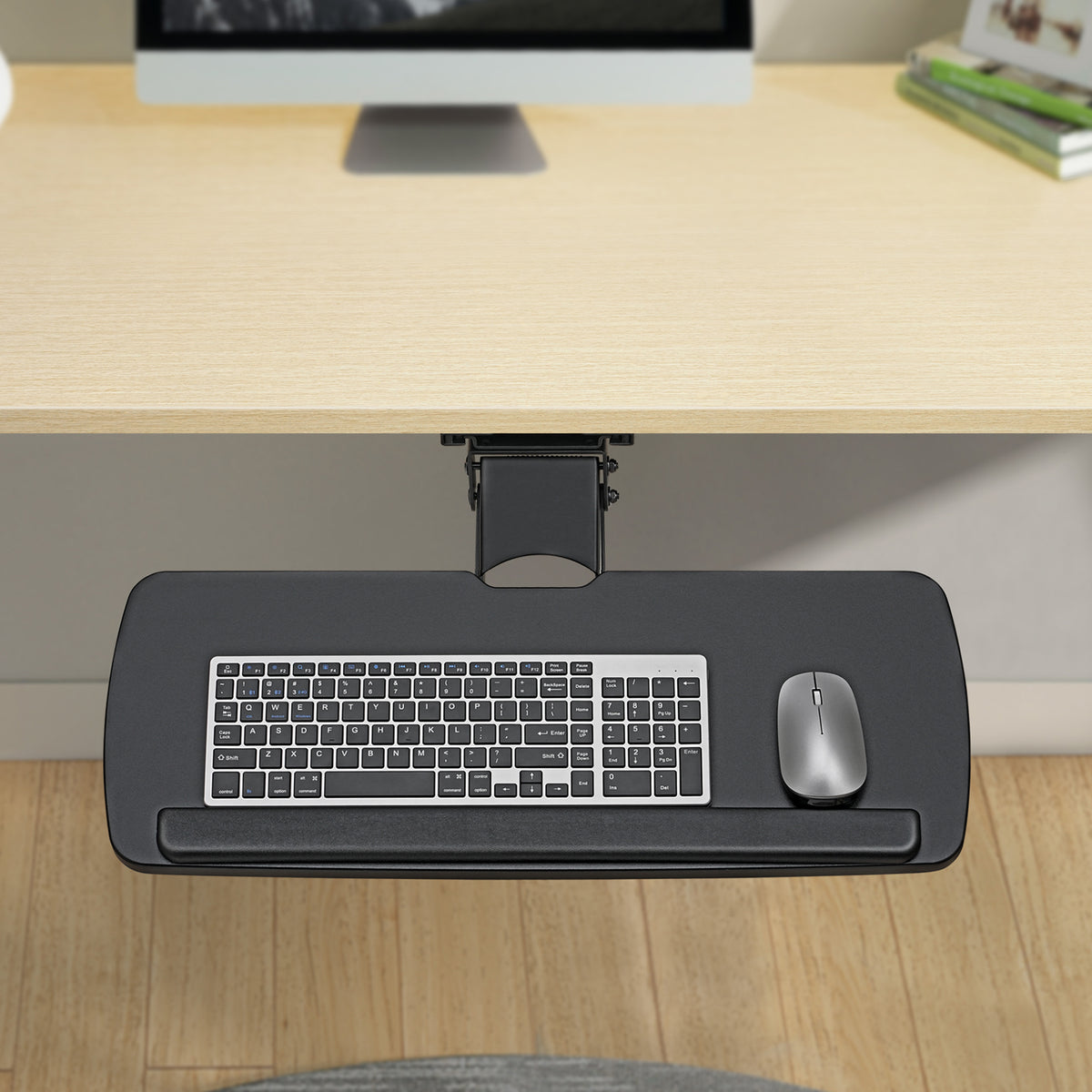 Adjustable Under-Desk Keyboard Tray under-desk keyboard tray