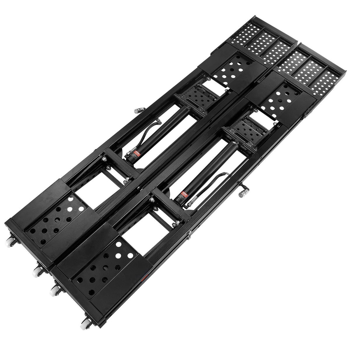 VEVOR 7,000 lb Portable Car Lift with Extended-Length Plates for workshop, garage, storage, or utility use