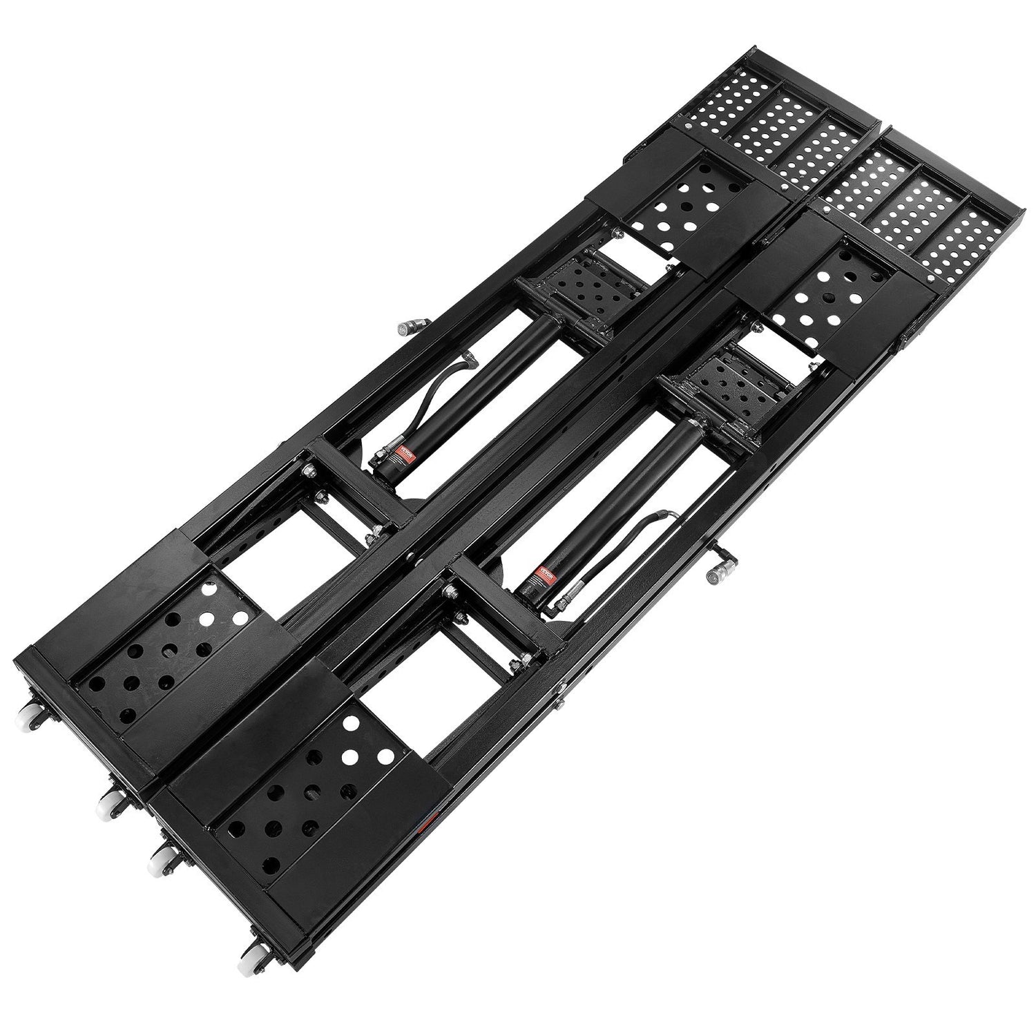 VEVOR 7,000 lb Portable Car Lift with Extended-Length Plates for workshop, garage, storage, or utility use