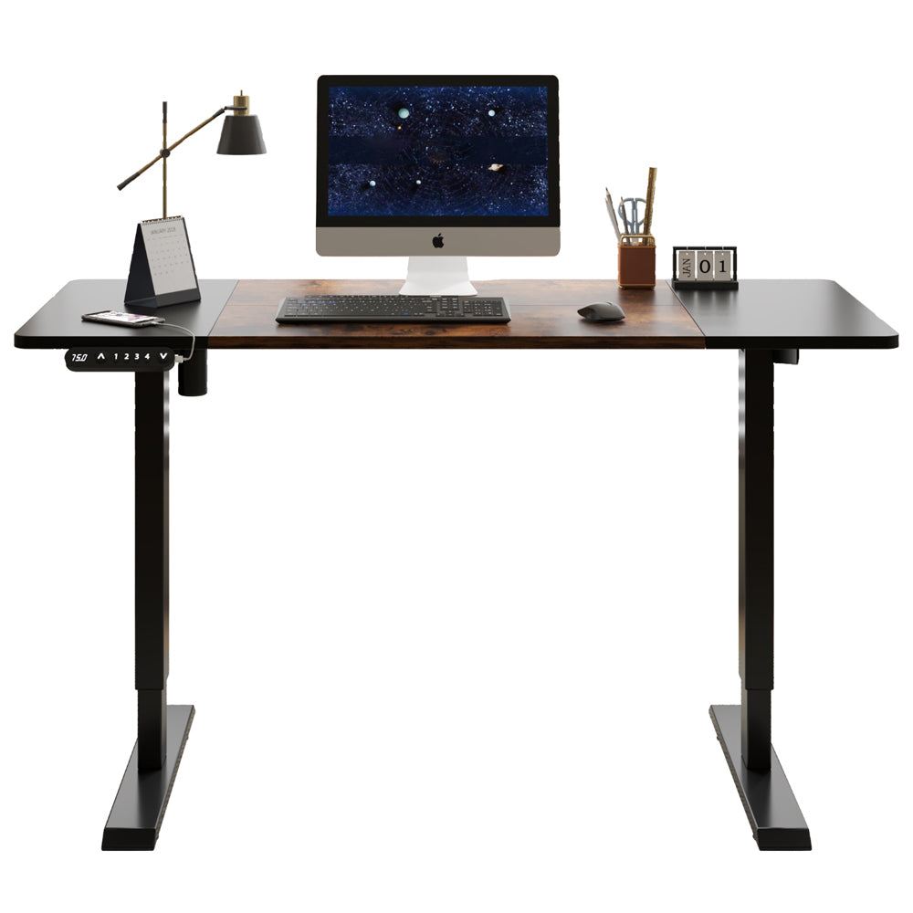 55" x 24" Electric Standing Desk workspace desk setup