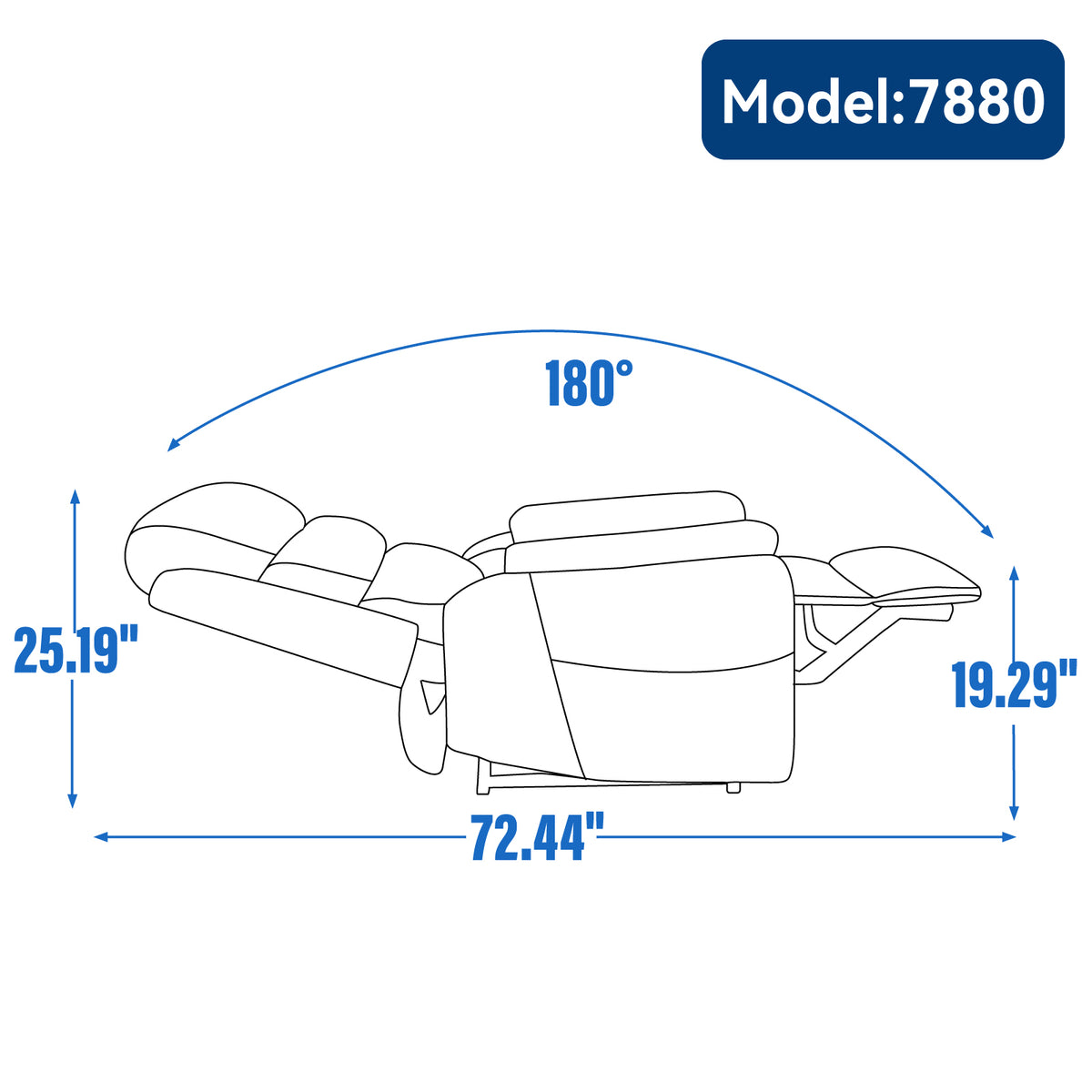Dual-Motor Power Lift Heat & Massage Recliner detail image 10