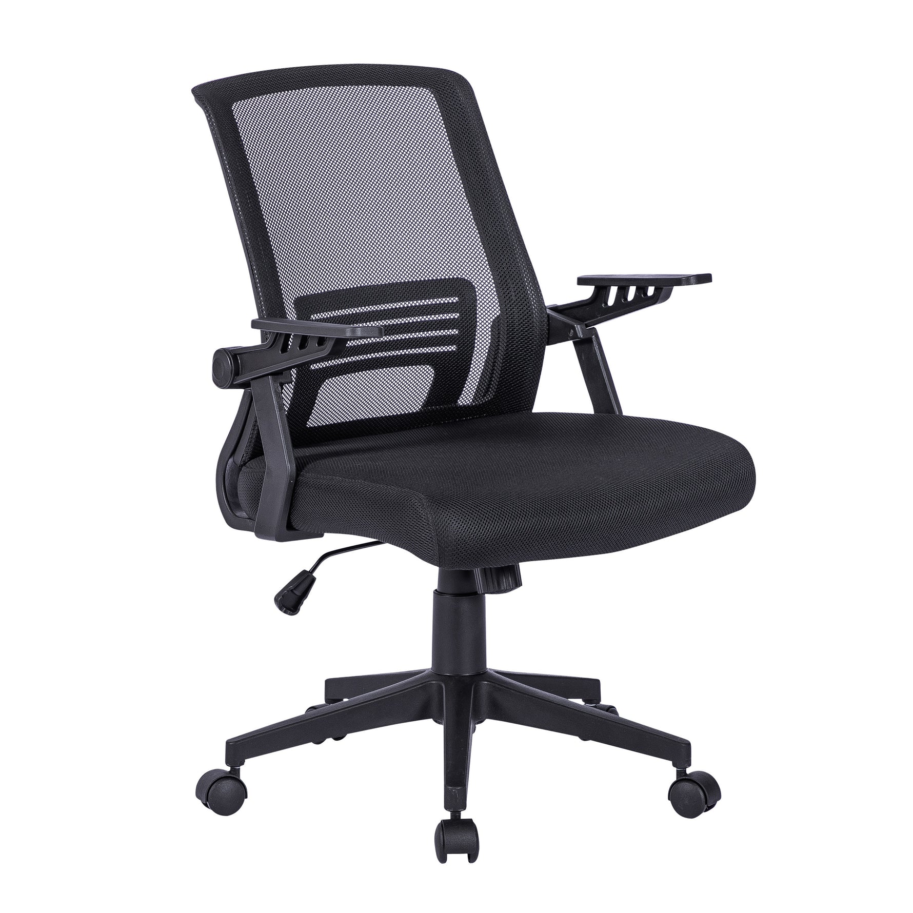 Techni Mobili Ergonomic Mesh Office Chair, Black for home office seating