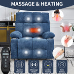 Chenille Dual-Motor Power Lift Recliner, 350 lb Capacity detail image 25