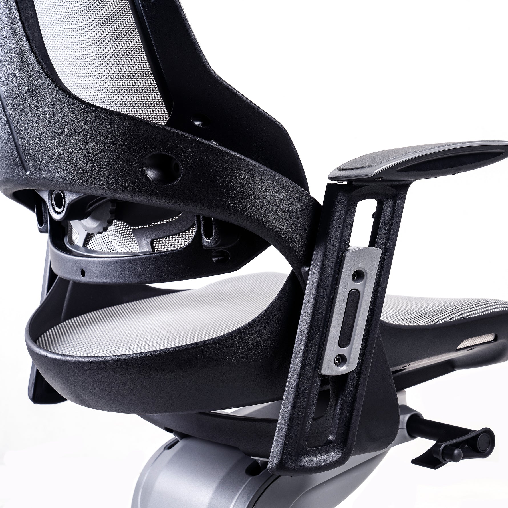Techni Mobili LUX Ergonomic Executive Chair, Grey for home office seating