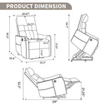 Single Motor Power Lift Recliner Chair with Massage & Heat detail image 57