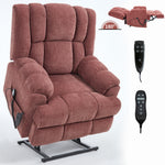 Dual-Motor Heat & Massage Power Lift Recliner, 350 lb Capacity detail image 86