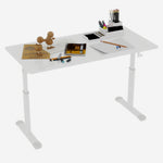 Height Adjustable Study Desk for Home Office workspace desk setup