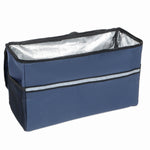 3-in-1 Folding Wagon Cart with Bench Seat & Storage for workshop, garage, storage, or utility use