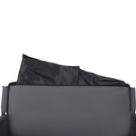 3-in-1 Folding Wagon Cart with Bench Seat & Storage for workshop, garage, storage, or utility use