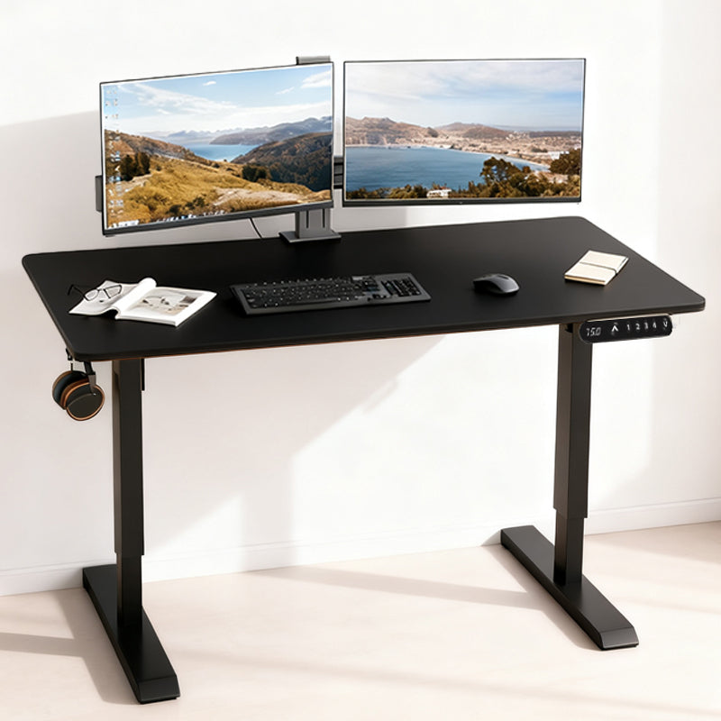 55" x 24" Electric Standing Desk workspace desk setup