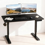 55" x 24" Electric Standing Desk workspace desk setup