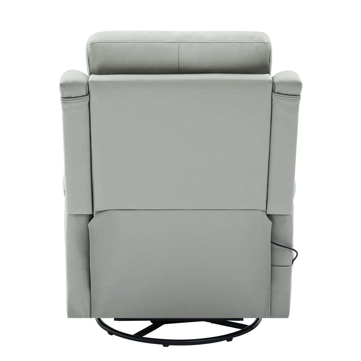 Modern Manual Recliner with 8-Point Massage and Heating, Swivel Rocking detail image 31