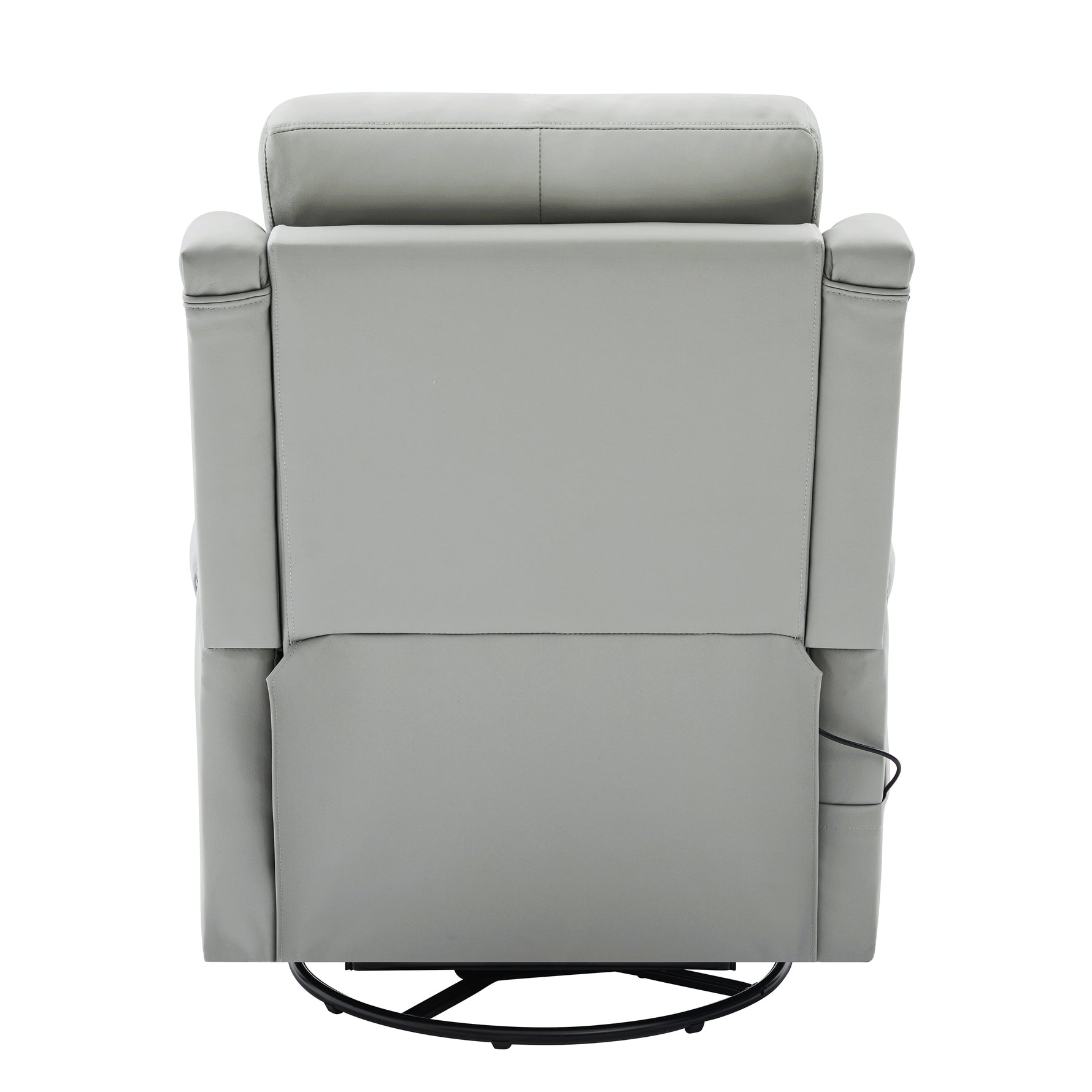 Modern Manual Recliner with 8-Point Massage and Heating, Swivel Rocking detail image 31
