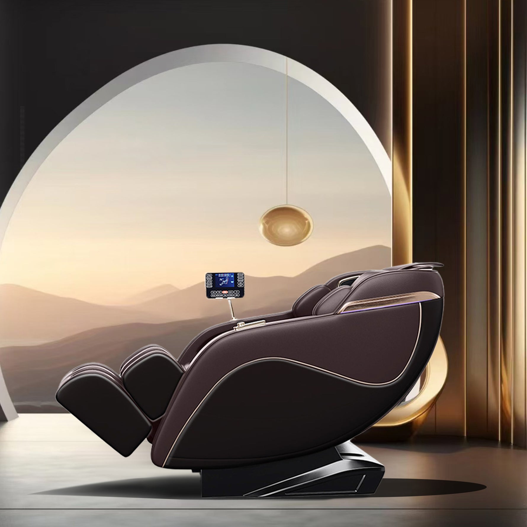 Zero Gravity Massage Chair with SL-Track, Heat, Foot Rollers & Smart LCD detail image 3