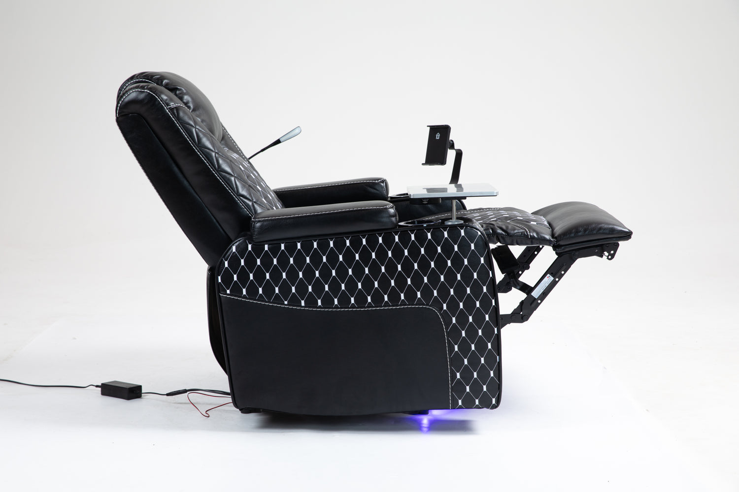 Power Zero Gravity Recliner with Storage, Cup Holder & Laptop Table detail image 2