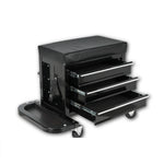 Rolling Mechanic Seat with 3-Drawer Tool Storage, 350 lb Capacity product image