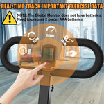 Foldable Assisted Squat Trainer with Resistance Bands, Black detail image 5