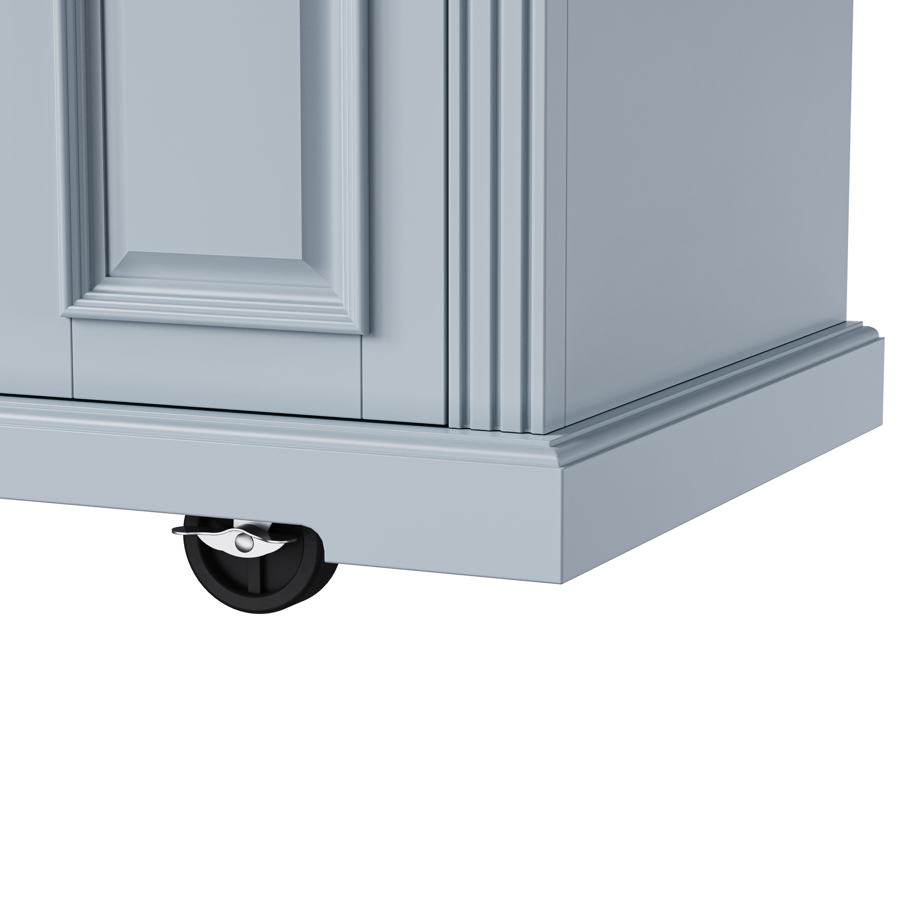 54 in. Rolling Kitchen Island with Drop Leaf & Storage product view 123