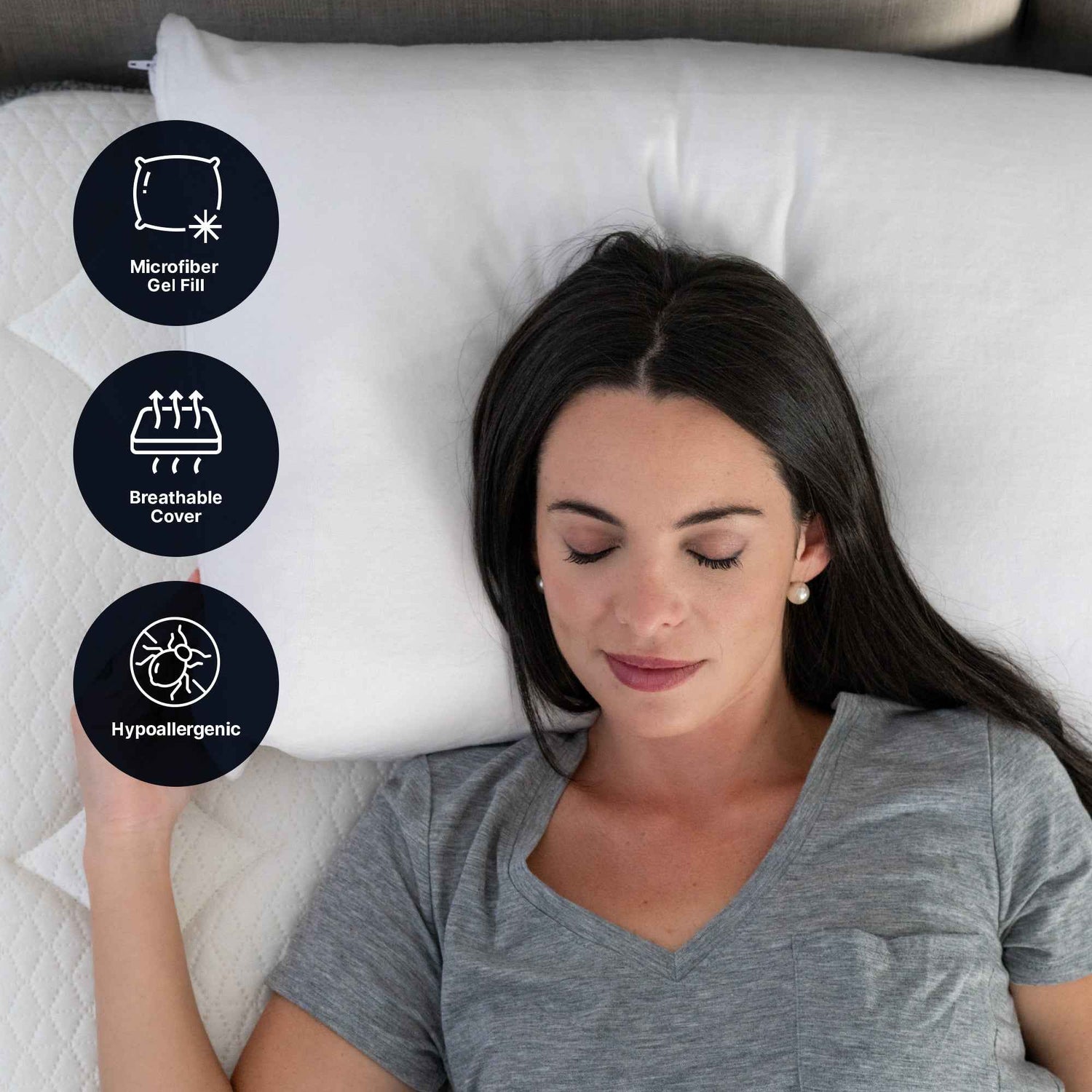 GhostBed Faux Down Pillow product image 1