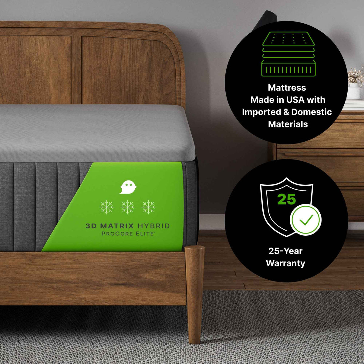 GhostBed 12" 3D Matrix Hybrid Mattress product image 2