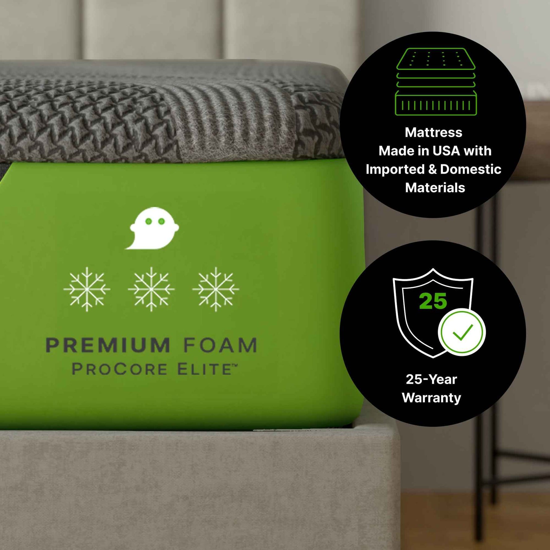 GhostBed 14" Premium Foam Mattress product image 13